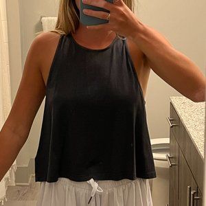 BDG charcoal halter tank top size S